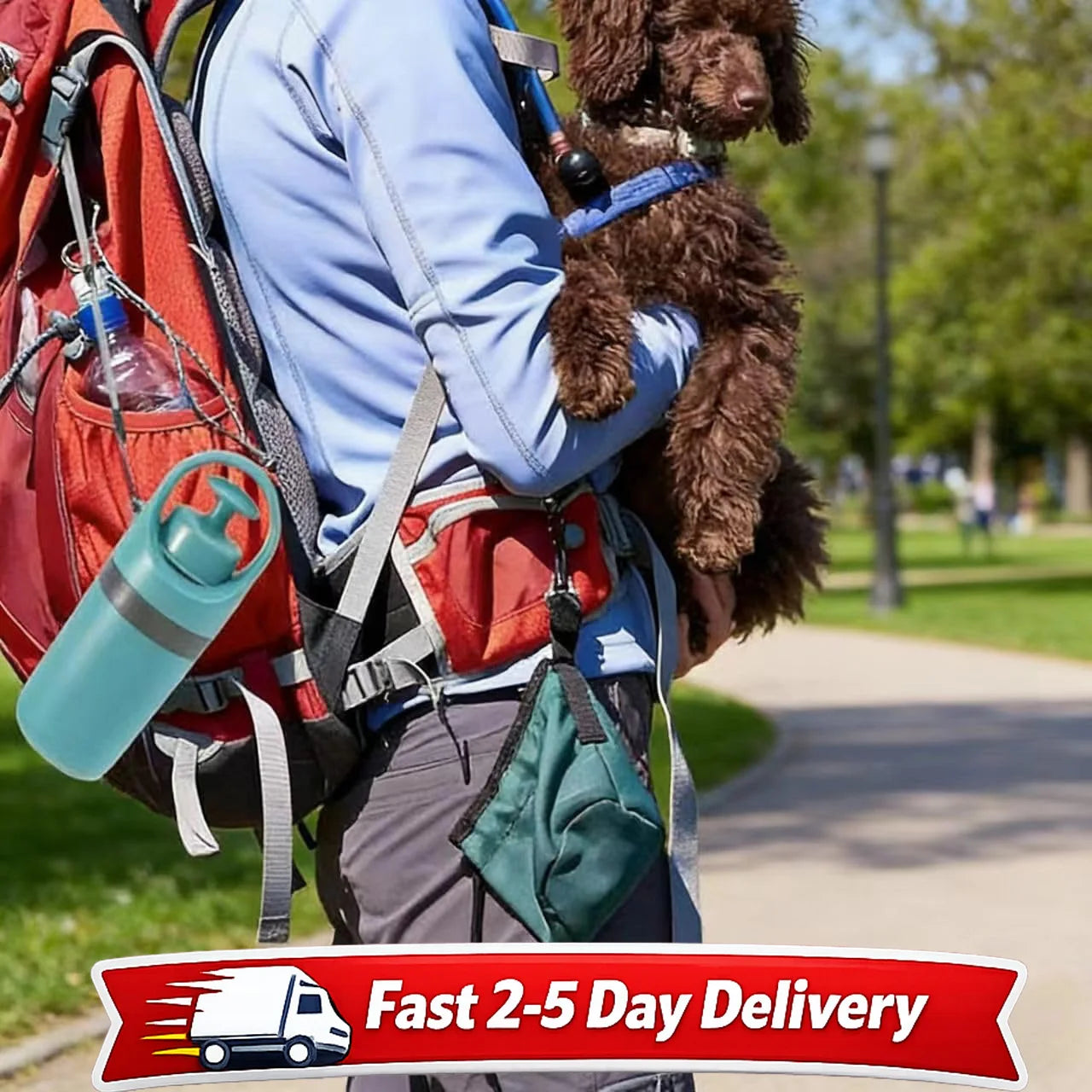 Portable Dog Pooper Scooper – No Touch One-Hand Pet Waste Pickup Tool