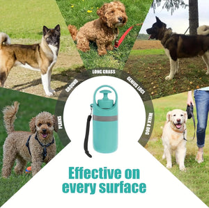 Portable Dog Pooper Scooper – No Touch One-Hand Pet Waste Pickup Tool