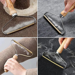 Portable Manual Pet Hair Remover for Carpet & Furniture