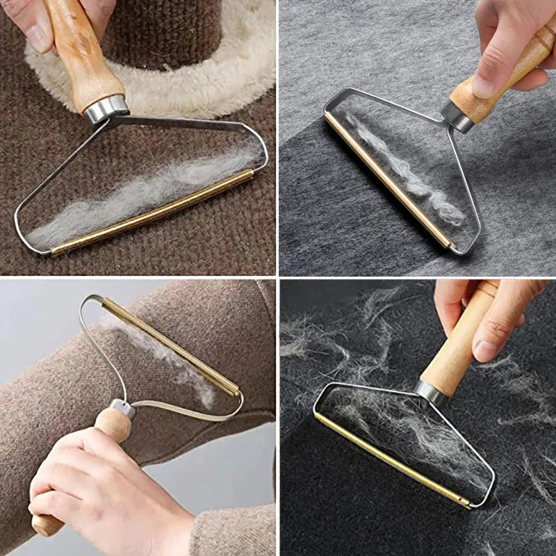 Portable Manual Pet Hair Remover for Carpet & Furniture