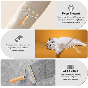 Portable Manual Pet Hair Remover for Carpet & Furniture