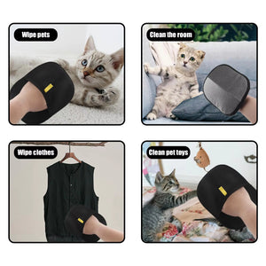 3-in-1 Static Pet Fur  Remover for Home & Clothes