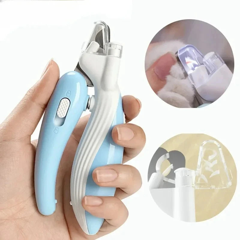 LED Pet Nail Clipper for Cats & Dogs