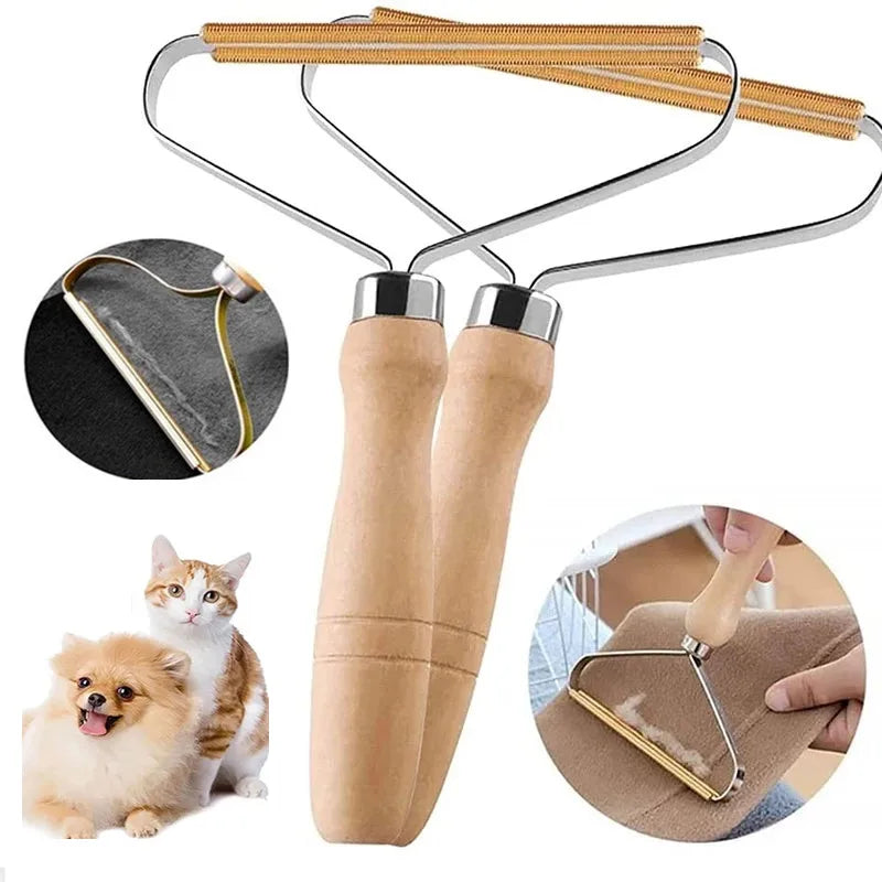 Portable Manual Pet Hair Remover for Carpet & Furniture